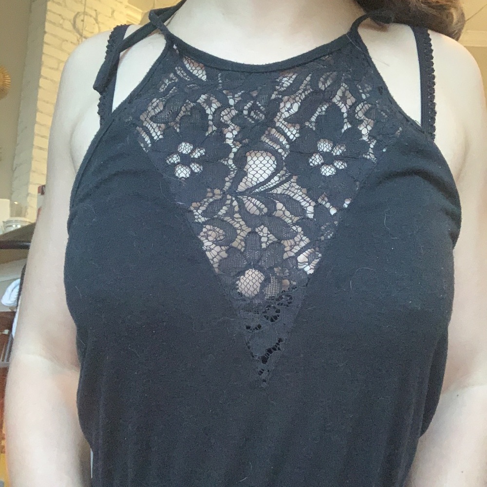 Comfortable Black Romper